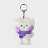 BT21 RJ MINI MININI PURPLE OF WISH PLUSH KEYRING