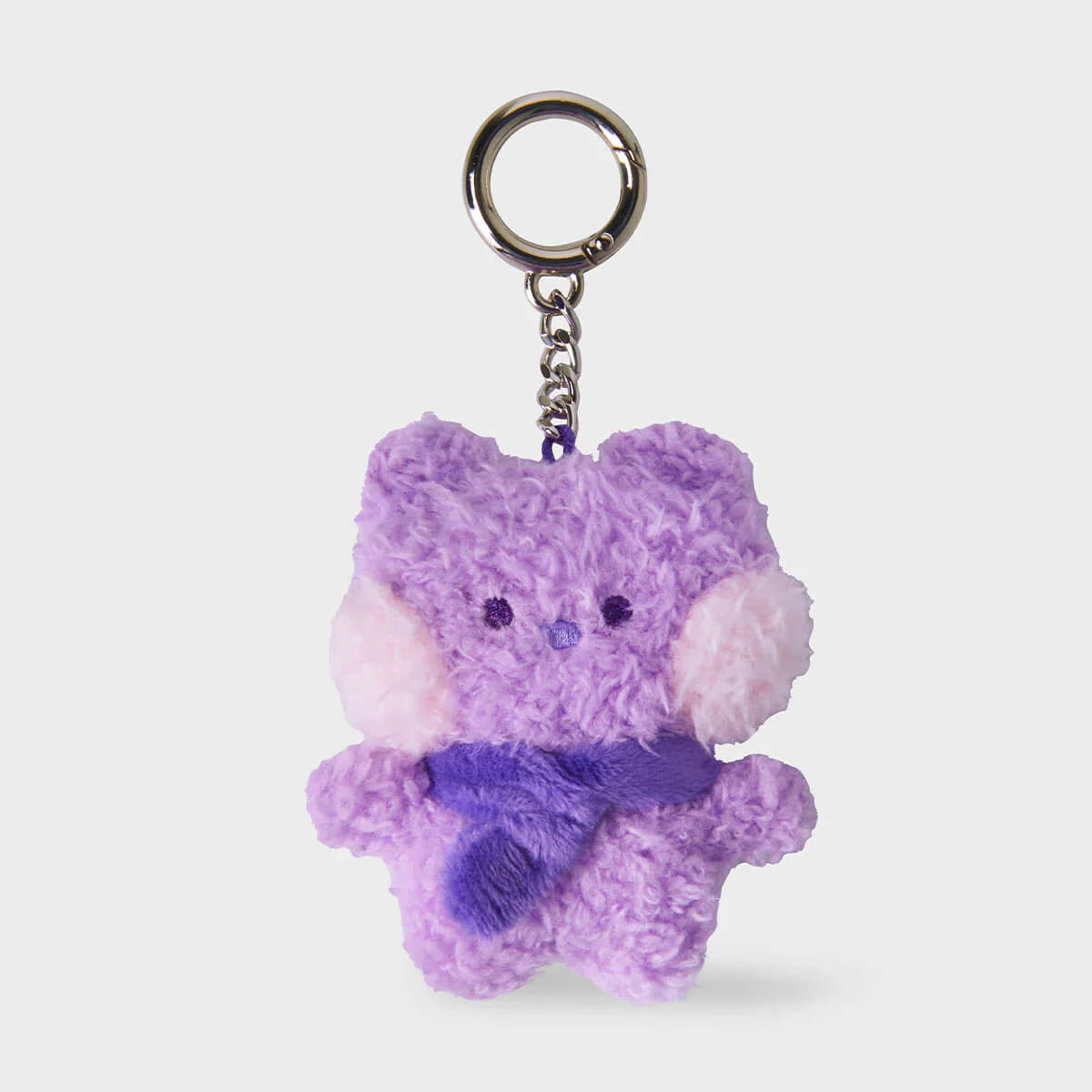 BT21 KOYA MINI MININI PURPLE OF WISH PLUSH KEYRING