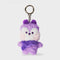 BT21 MANG MINI MININI PURPLE OF WISH PLUSH KEYRING