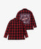 BTS ON FLANNEL SHIRT (RED) M/L/XL