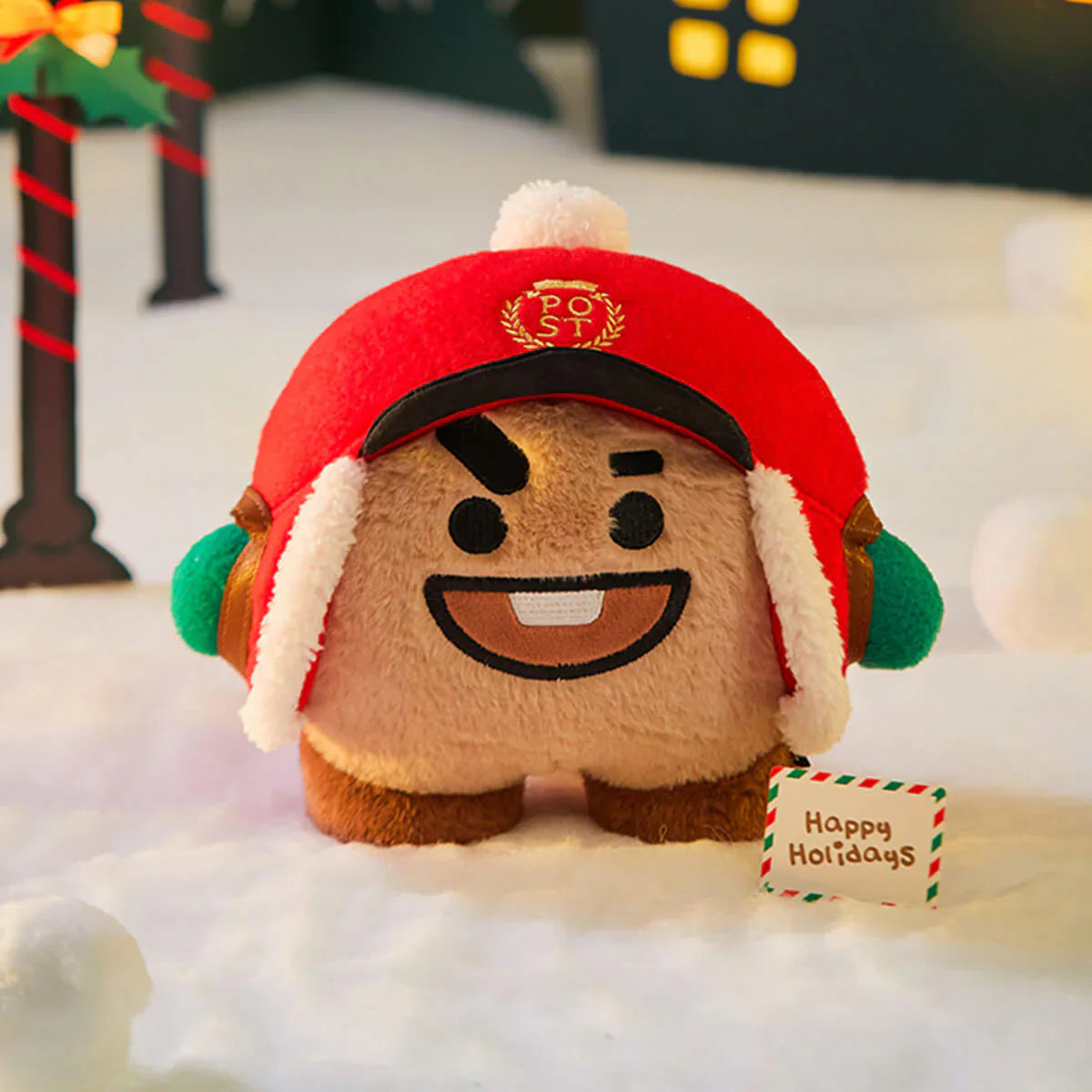 BT21 SHOOKY HOLIDAY STANDING DOLL