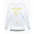 BTS IDOL LONG SLEEVE T-SHIRT WHITE (LARGE)