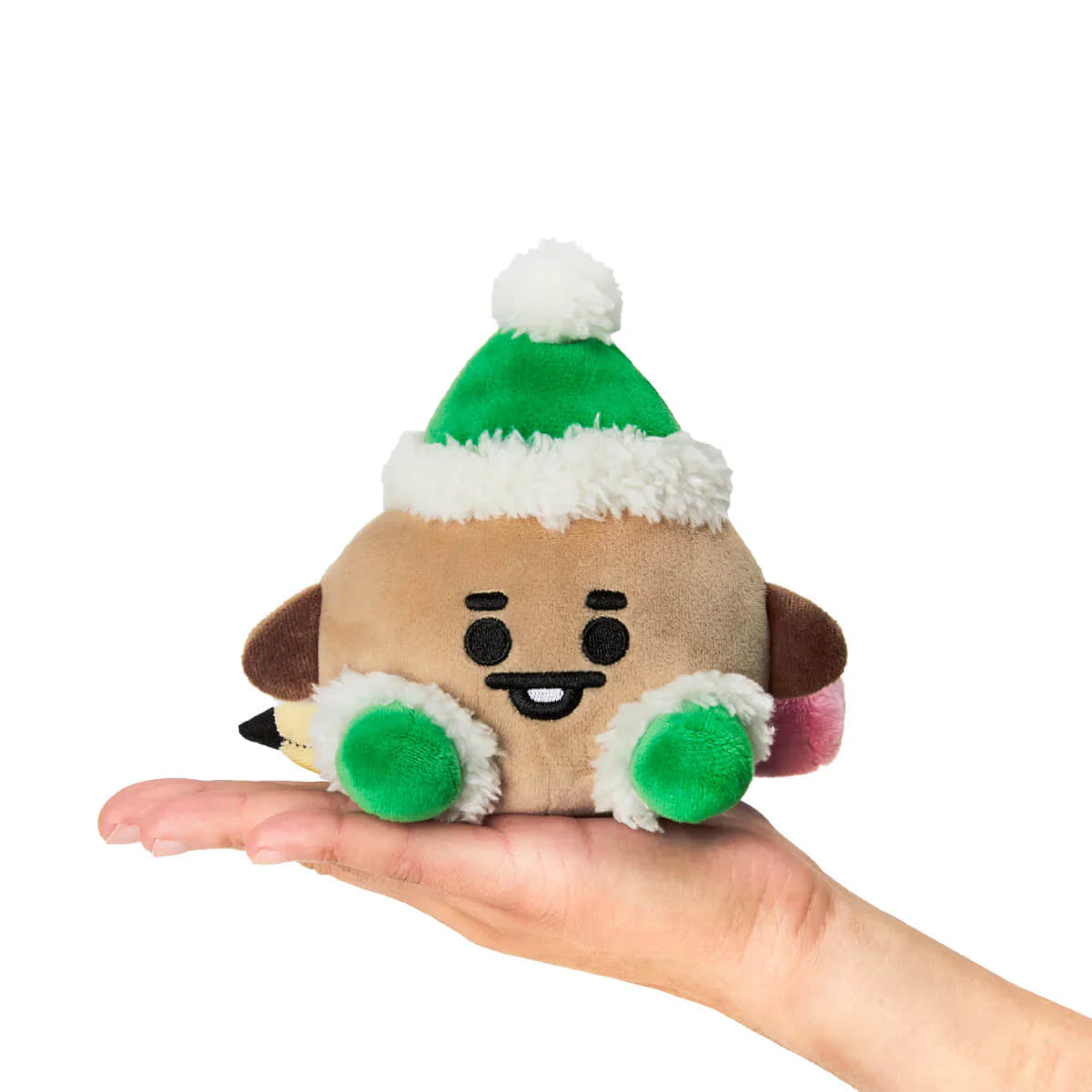 BT21 SHOOKY BABY MINI HOLIDAY STANDING DOLL