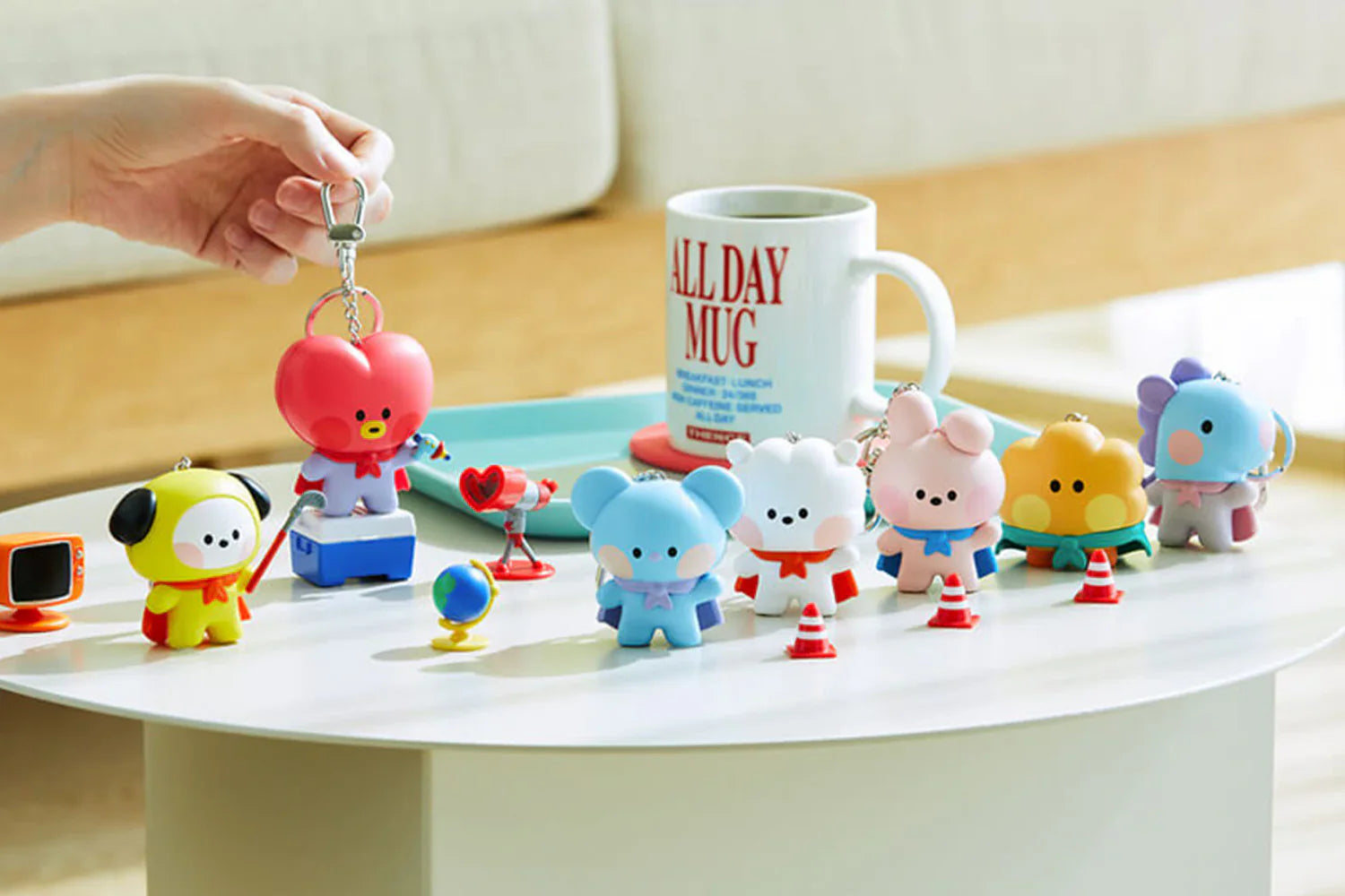 BT21 CHIMMY MININI SOUND FIGURE KEYRING