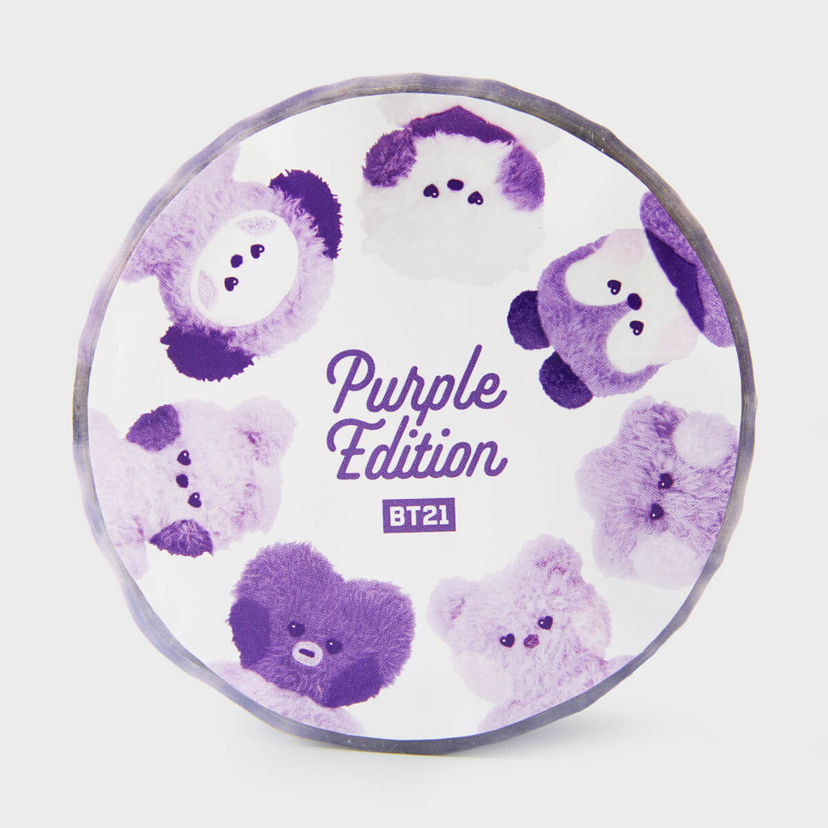 BT21 MININI PURPLE OF WISH PACKAGING TAPE