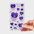BT21 TATA MININI PURPLE OF WISH STICKERS