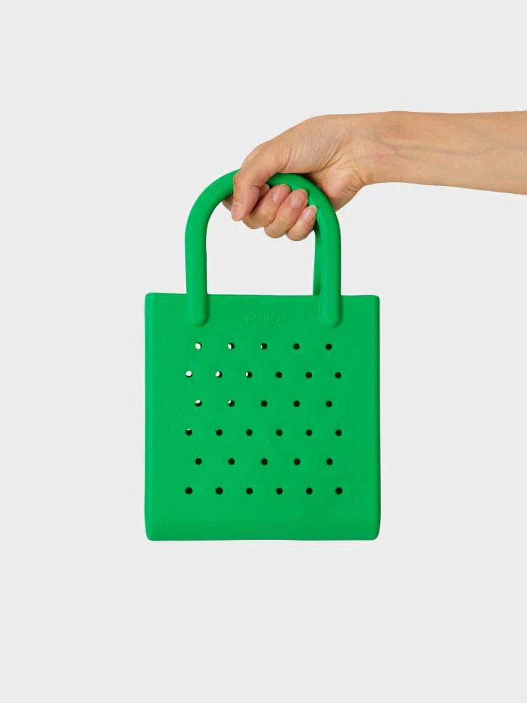 COLLER EVA BASKET BAG GREEN