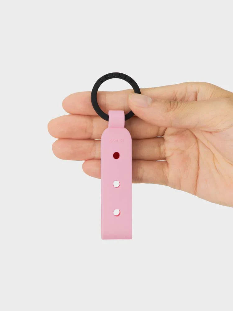 COLLER CARABINER STRAP LIGHT PINK