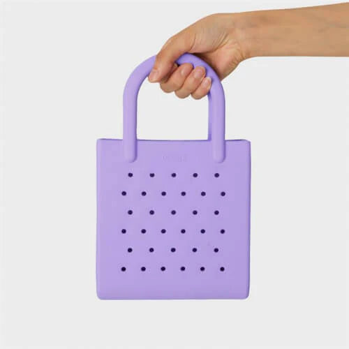 COLLER EVA BASKET BAG PURPLE