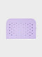 COLLER SILICONE POUCH (M) SOFT LILAC
