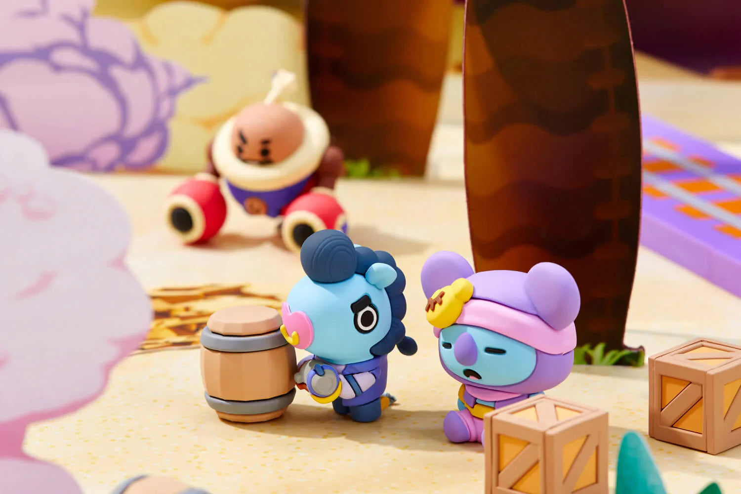BT21 X BRAWL STARS BULL MANG BUILDABLE FIGURE