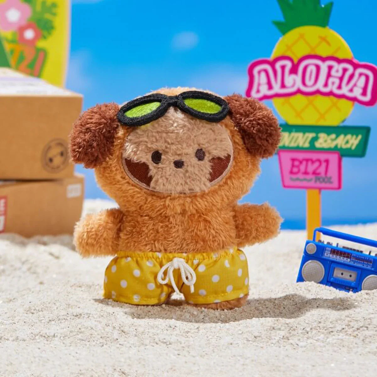 BT21 CHIMMY MININI SUMMER STANDING DOLL