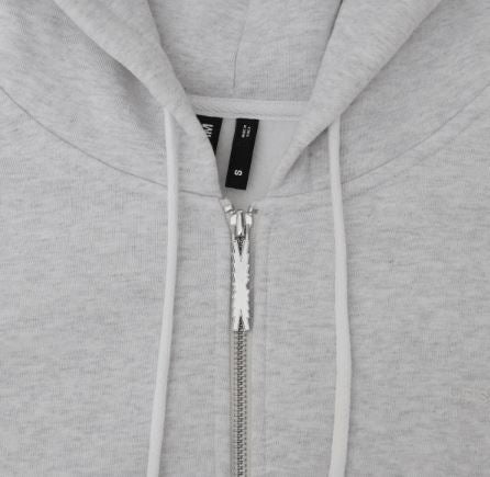 LE SSERAFIM ZIP-UP HOODIE (MALANGE GREY) M/L/XL