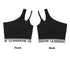 LE SSERAFIM ONE SHOULDER BRA TOP (BLACK) S/M/L