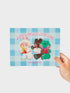 LINE FRIENDS MININISLOW MOUSE PAD BLUE