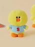 LINE FRIENDS SALLY SITTING DOLL (SMALL)