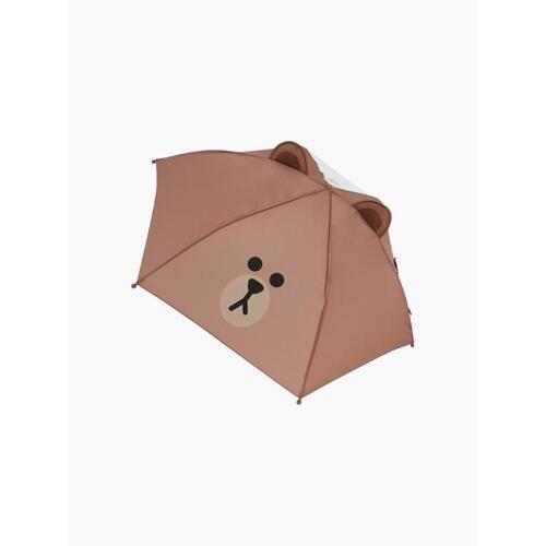 LINE FRIENDS BROWN BASIC 3D UMBRELLA