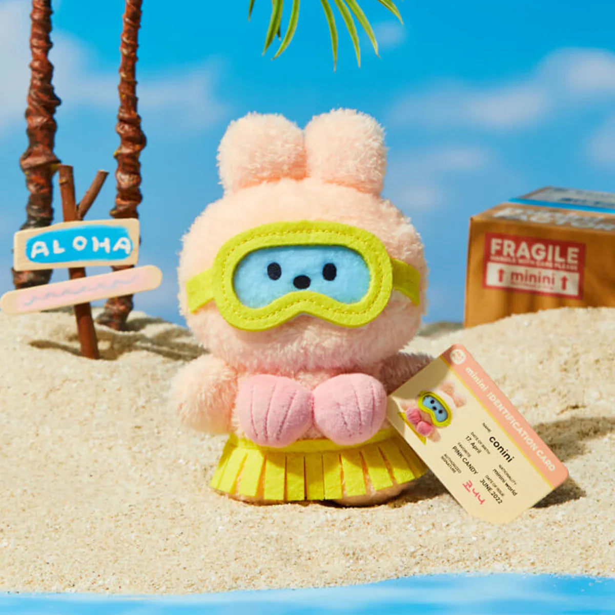 LINE FRIENDS CONINI SUMMER STANDING DOLL