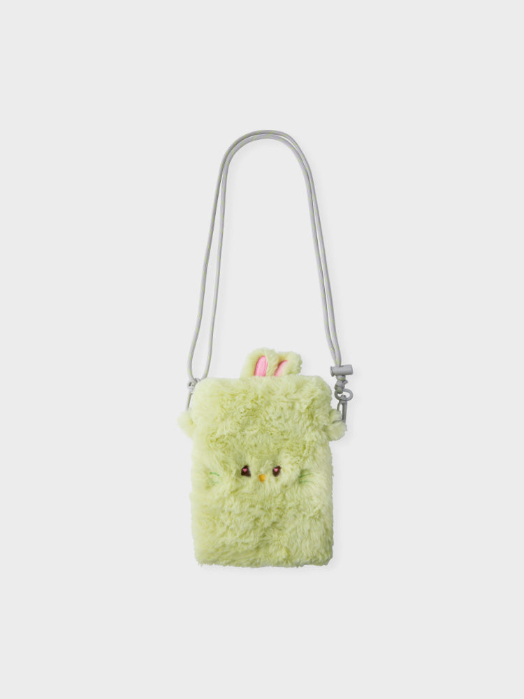 NEWJEANS BUNINI PLUSH CROSSBODY MINI BAG (GREEN)