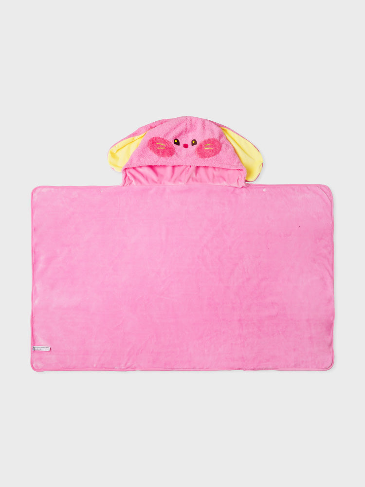 NEWJEANS BUNINI HOODED BLANKET (PINK)