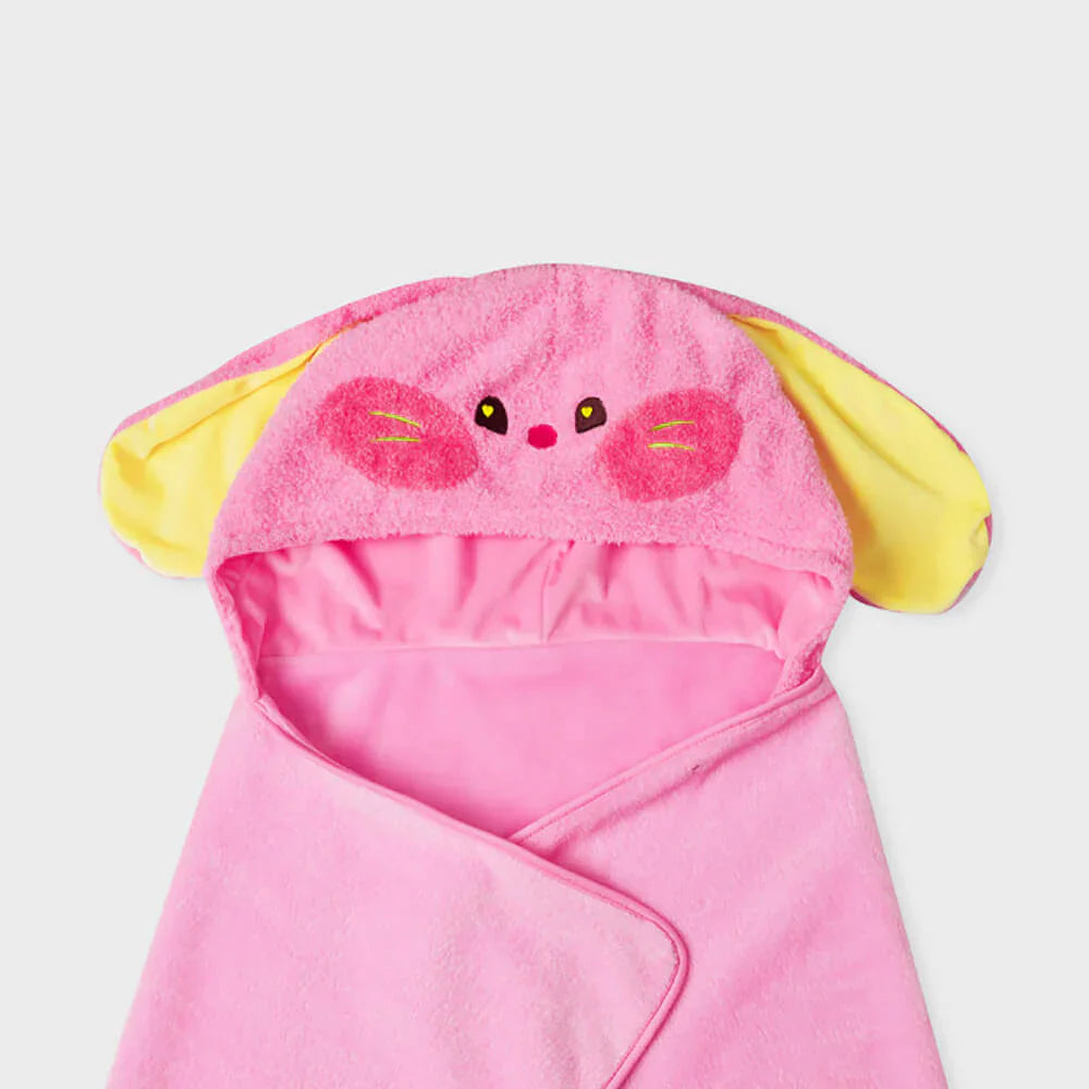 NEWJEANS BUNINI HOODED BLANKET (PINK)