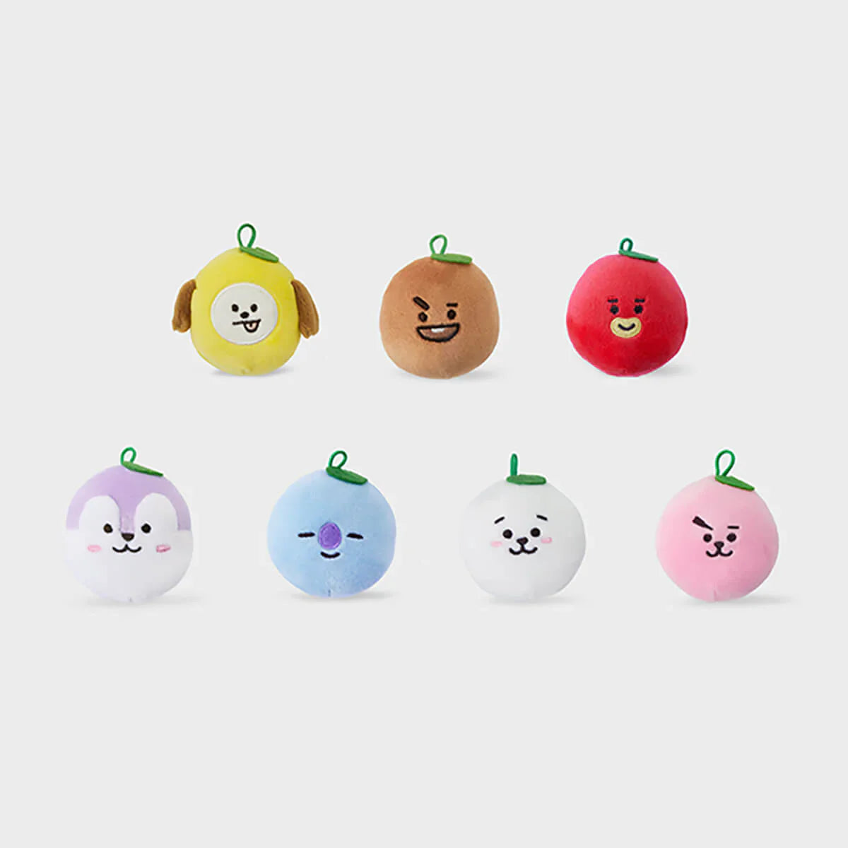 BT21 CHEWY CHEWY CHIMMY SQUISHY PLUSH TOY SET