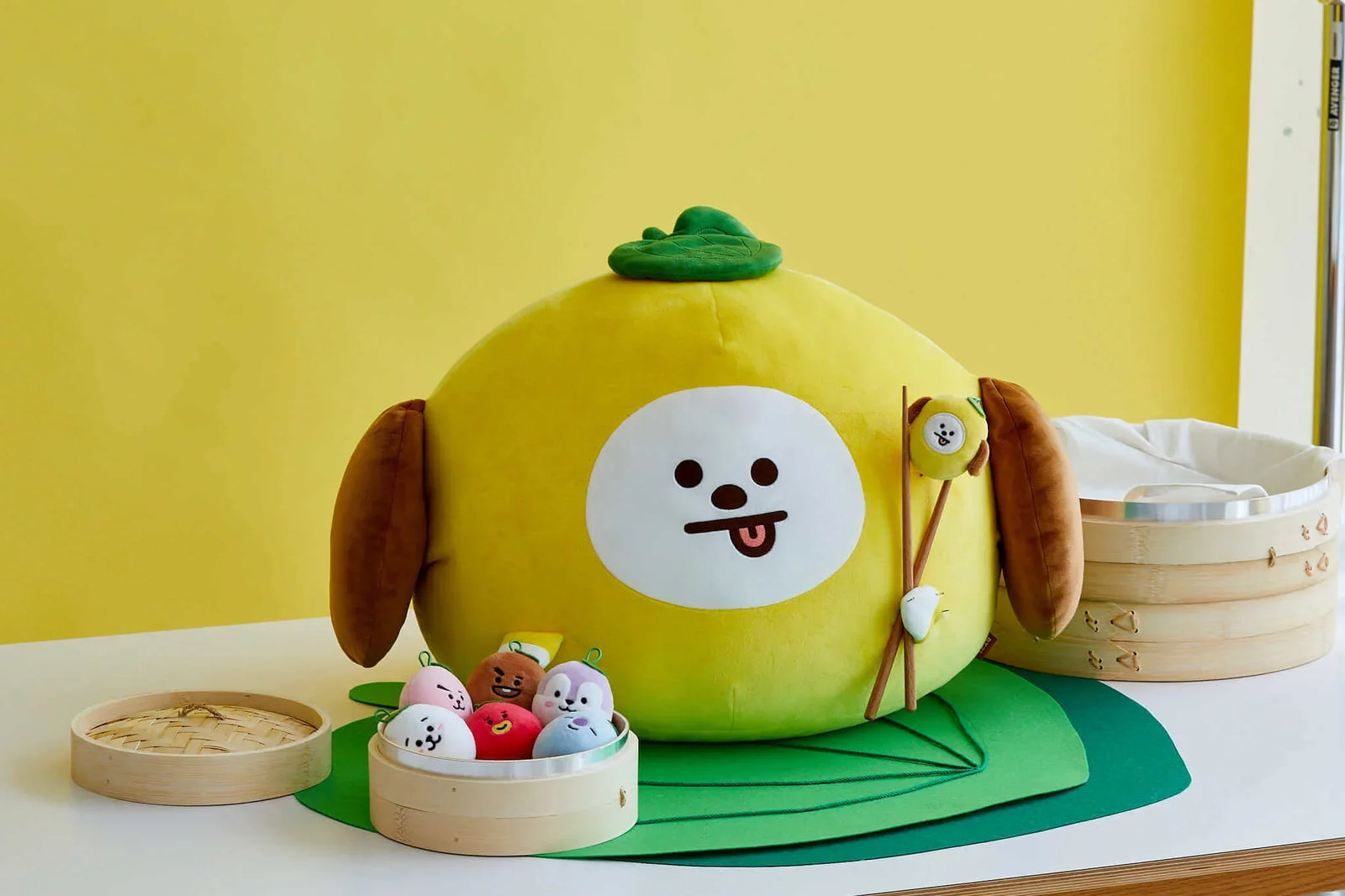 BT21 CHEWY CHEWY CHIMMY SQUISHY PLUSH TOY SET