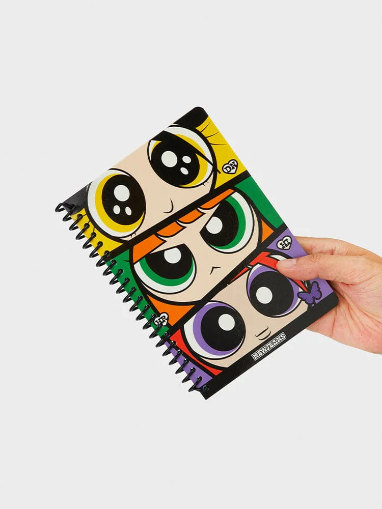 THE POWERPUFF GIRLS X NEWJEANS SPIRAL NOTEBOOK