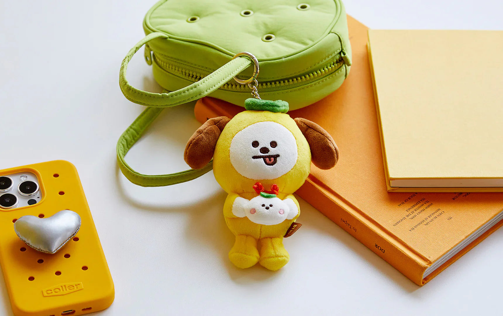 BT21 CHEWY CHEWY CHIMMY PLUSH KEYRING