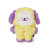 BT21 CHIMMY BABY FLAT FUR PURPLE HEART STANDING DOLL