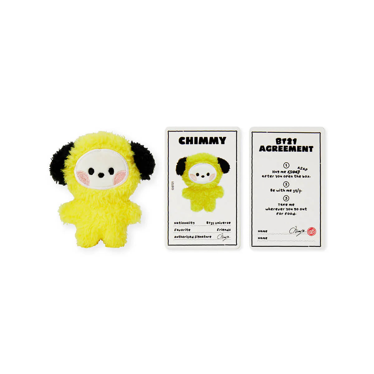 BT21 CHIMMY MINI MININI DOLL