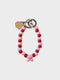 NEWJEANS GET UP BEADED KEYRING RED