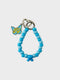 NEWJEANS GET UP BEADED KEYRING BLUE