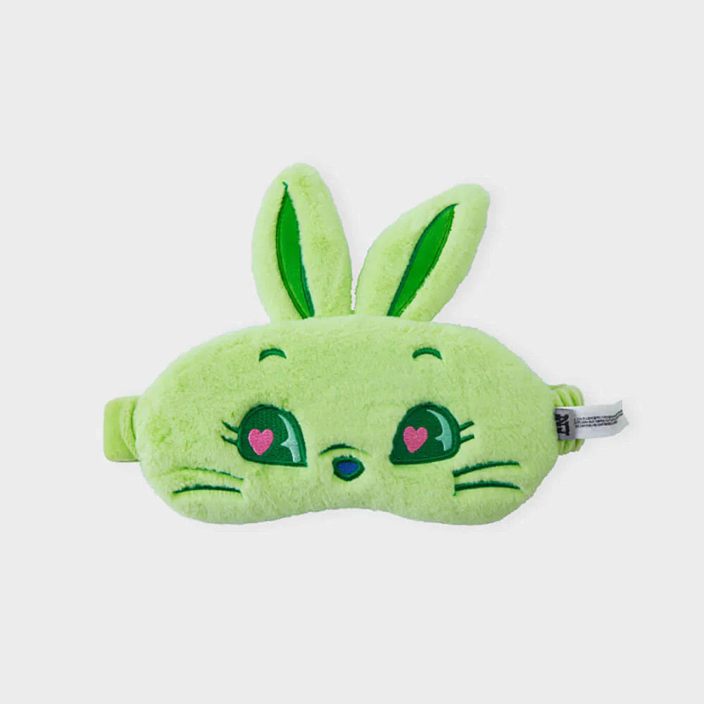 NEWJEANS TOKKI PLUSH EYE MASK (GREEN)