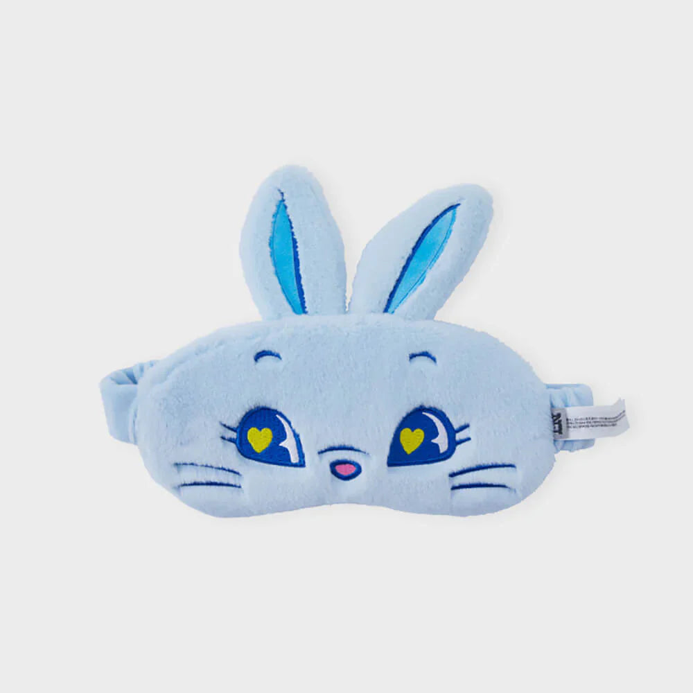 NEWJEANS TOKKI PLUSH EYE MASK (BLUE)