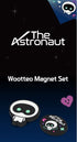 THE ASTRONAUT BTS WOOTTEO MAGNET SET
