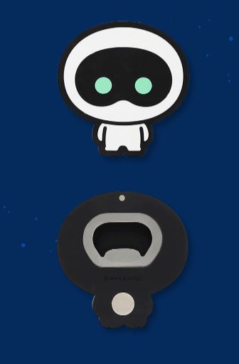 THE ASTRONAUT BTS WOOTTEO MAGNET SET