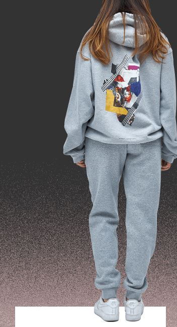 BY BTS RM ARMY JOGGER PANTS  (GREY) S/M/L/XL