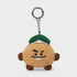 BT21 SHOOKY 2024 SEASON'S GREETINGS KNITTED KEYRING