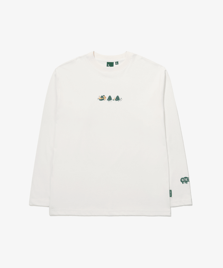 BTS IN THE SOOP LONG SLEEVE T-SHIRT (IVORY) LARGE