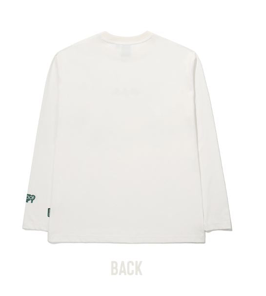 BTS IN THE SOOP LONG SLEEVE T-SHIRT (IVORY) LARGE
