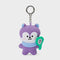 BT21 MANG 2024 SEASON'S GREETINGS KNITTED KEYRING