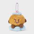 BT21 SHOOKY ON THE CLOUD PLUSH KEYRING