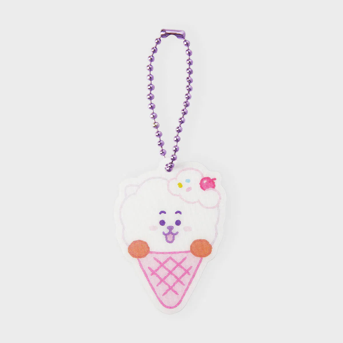 BT21 RJ ON THE CLOUD LENTICULAR KEYCHAIN