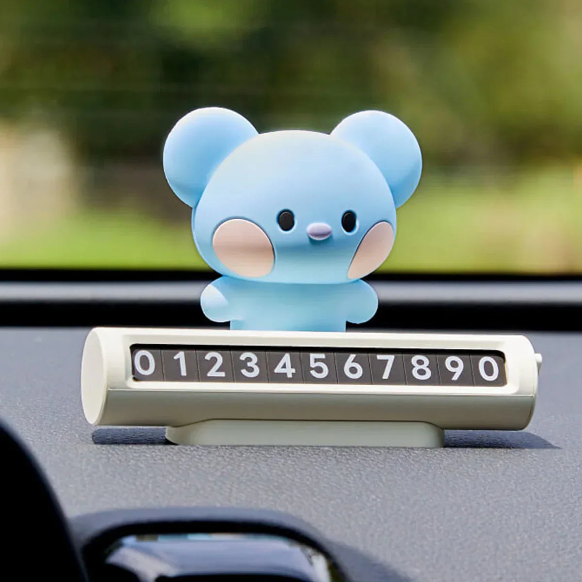 BT21 KOYA MININI PHONE NUMBER PLATE