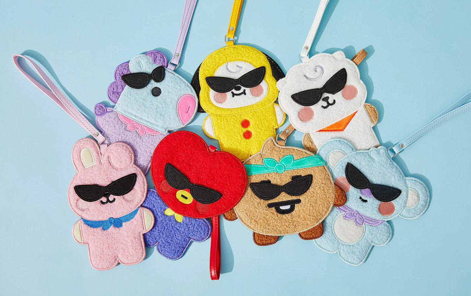 BT21 TATA BABY TRAVEL PLUSH LUGGAGE TAG