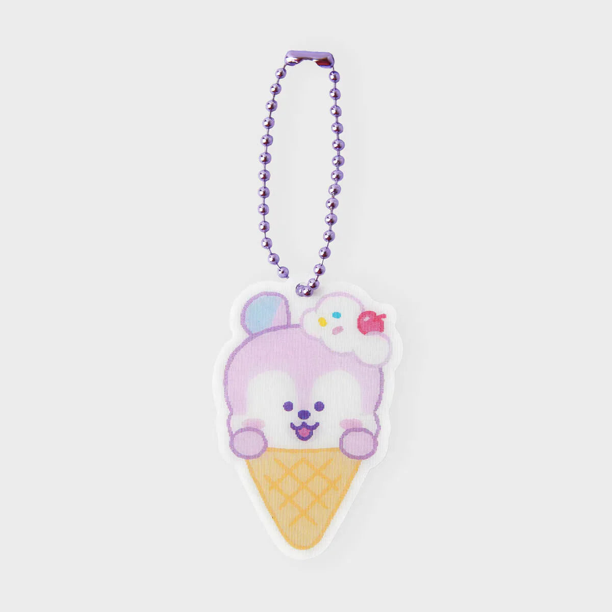 BT21 MANG ON THE CLOUD LENTICULAR KEYCHAIN