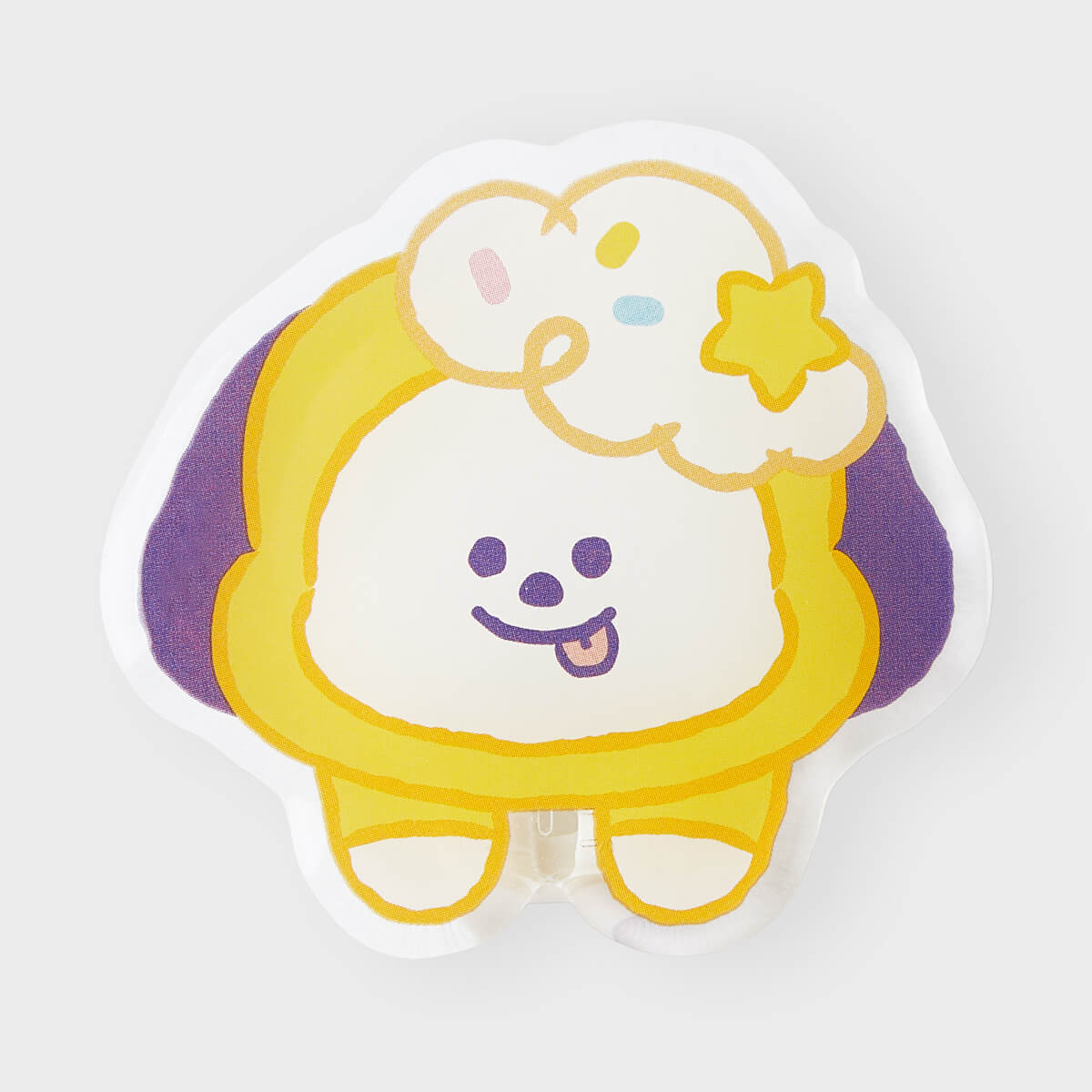 BT21 CHIMMY ON THE CLOUD ACRYLIC CLIP MAGNET