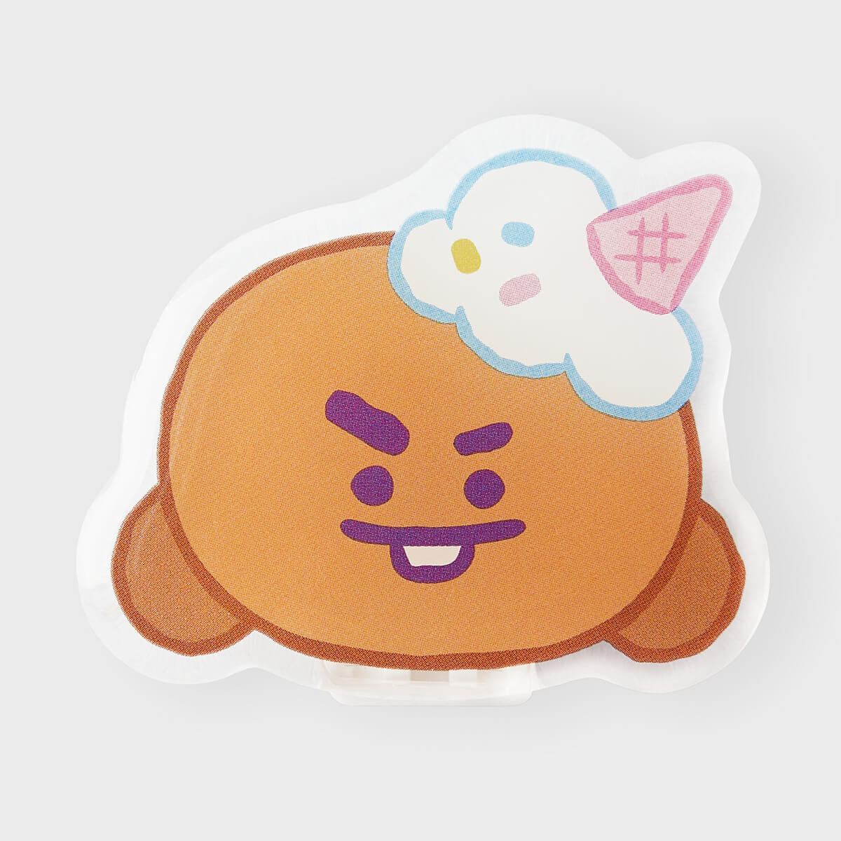 BT21 SHOOKY ON THE CLOUD ACRYLIC CLIP MAGNET