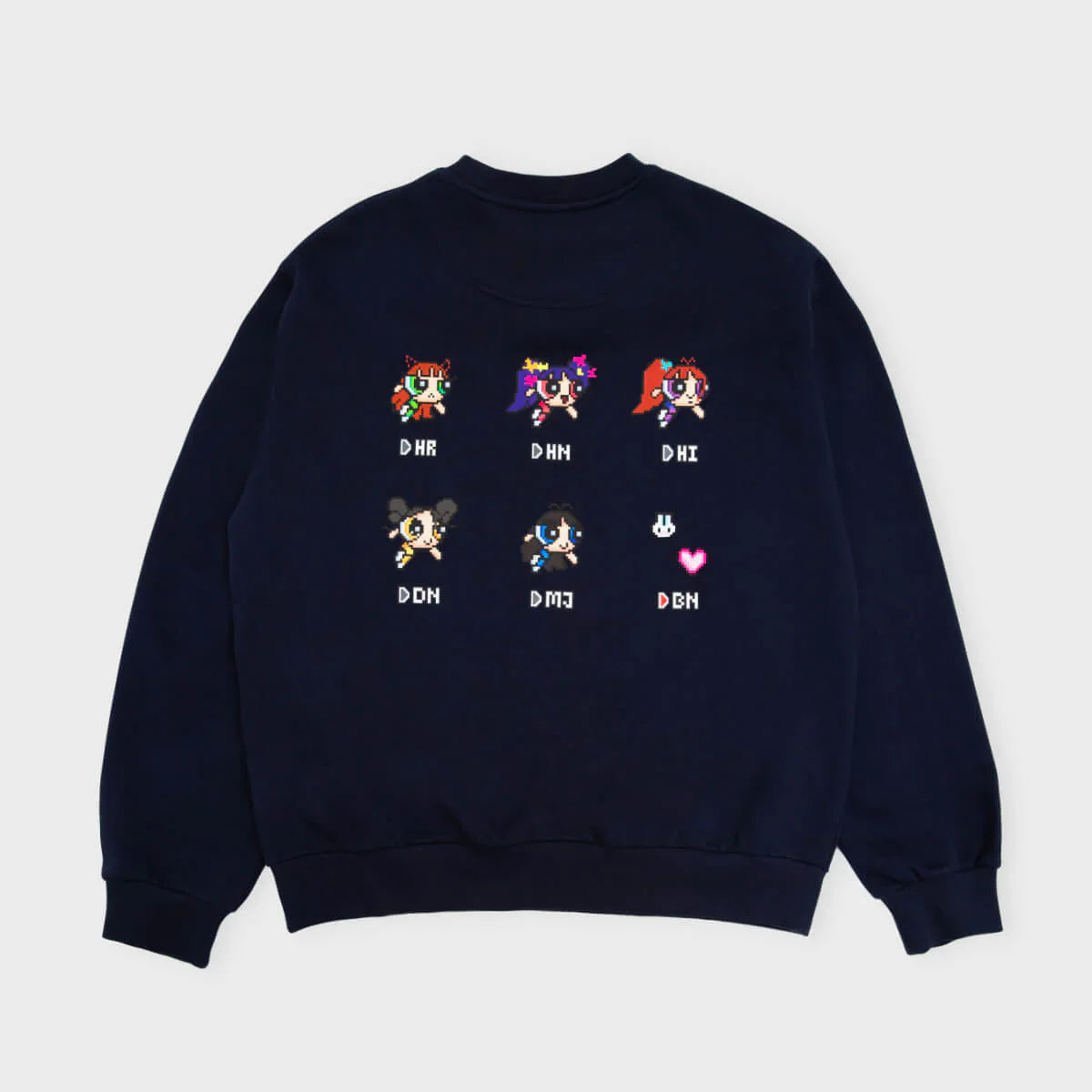 THE POWERPUFF GIRLS X NJ SWEATSHIRT NAVY L/XL